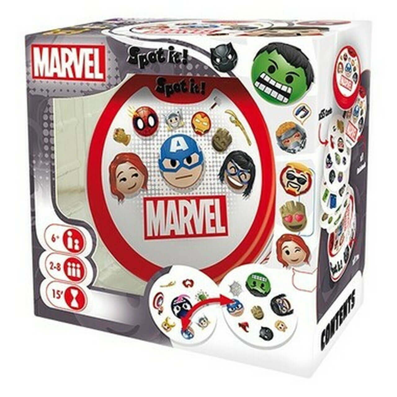 Zygomatic Spot It Marvel